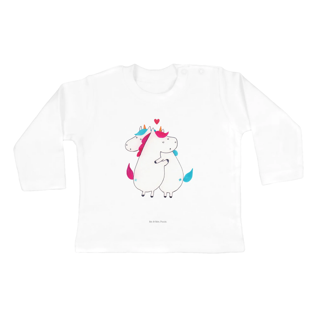 Baby Longsleeve Einhorn Mitteilung Kleidung, Mädchen, Baby, Langarm, Jungen, Bio, Einhorn, Einhörner, Einhorn Deko, Unicorn, Liebe, Geschenk, Spruch, witzig, Valentinstag, Partner, Ehe, Valentine, lustig