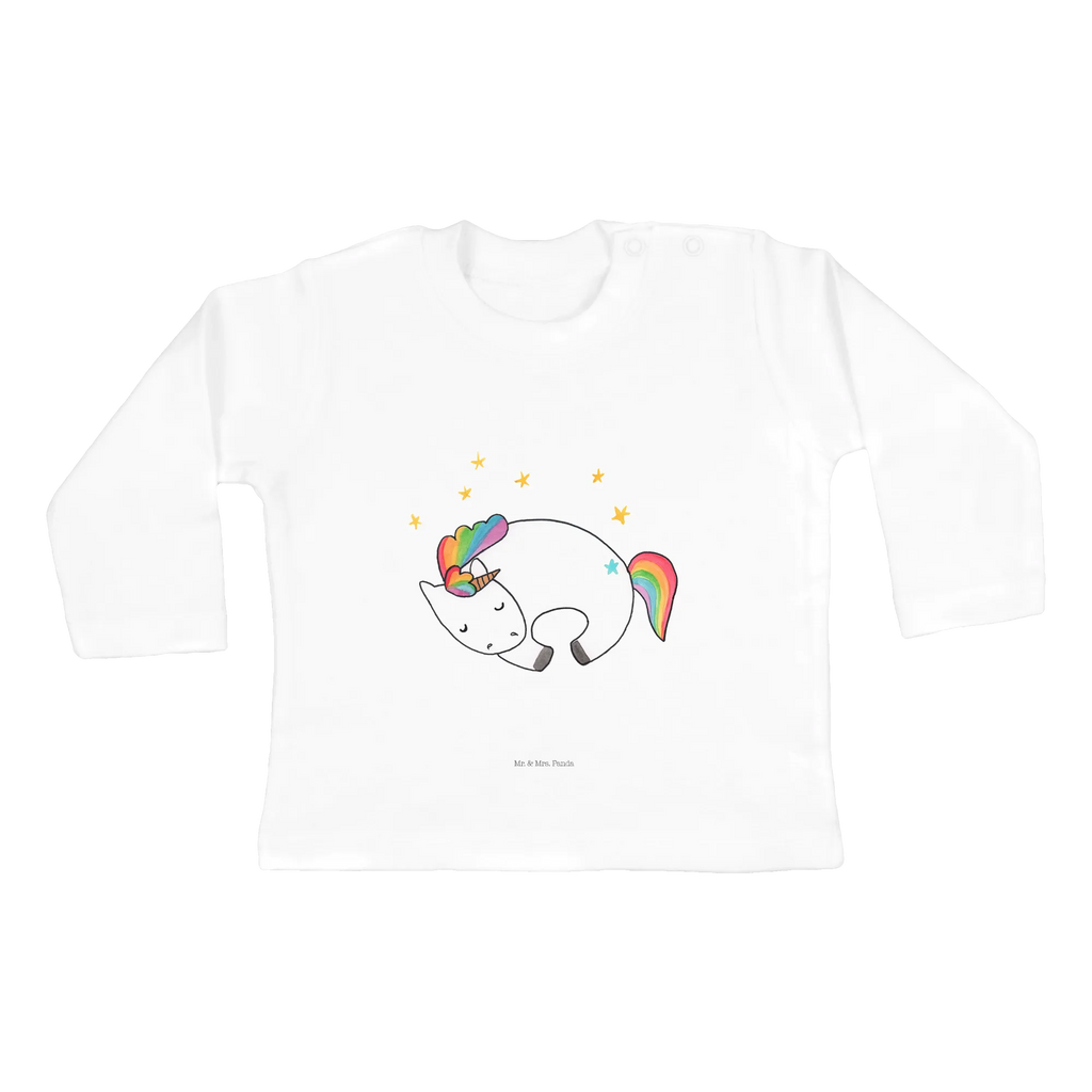 Baby Longsleeve Einhorn Nacht Baby Shower, Bio, Langarm, Kleidung, Einhörner, Einhorn Deko, Einhorn, Unicorn, Geschenk, Ruhe, Traum, Realität, Menschen, Freundin, Träume