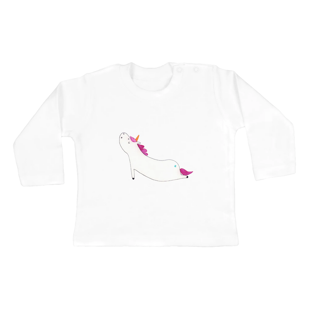 Baby long-sleeve unicorn yoga Bio, Kleidung, Baby Shower, Langarm, Einhörner, Einhorn Deko, Einhorn, Unicorn, Joga, Sport, Namaste, Yogamatte, Achtsamkeit, Lustig, Süß, Witzig, Entspannung, Yoga