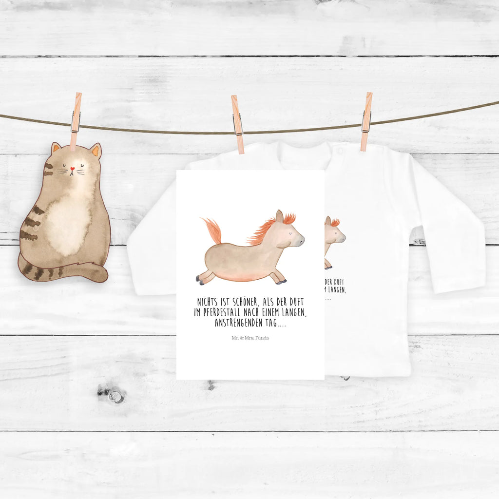 Baby Longsleeve Pferd Springen Jungen, Bio, Langarm, Kleidung, Baby Shower, Geburt, Mädchen, Landwirtin, Bauernhof, Hoftiere, Landwirt, ausreiten, reiten, Pony, Pferdebesitzer, Stall, Pferde, Pferdestall, Pferd