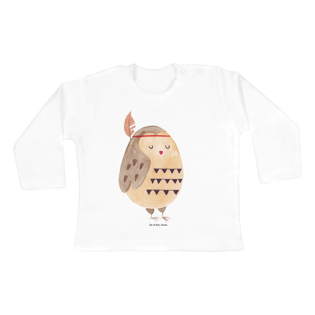 Baby Longsleeve Eule Federschmuck Bio, Kleidung, Baby Shower, Langarm, Eule, Das Leben Ist Ein Abenteuer, Federschmuck, Eule Deko, Dekoration, Owl, Reisespruch