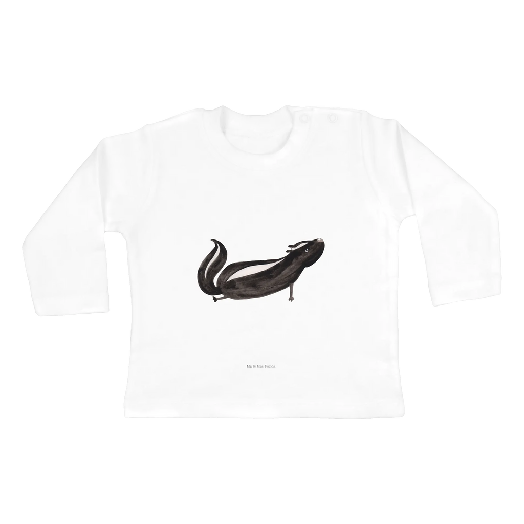 Longsleeve dla niemowląt 12-18 miesięcy skunks Joga Bio, Kleidung, Langarm, Baby Shower, Skunk, Stinktier, Stinki, Yoga, Wildtier, Lebe, Raubtier, Lache, Namaste, Stinker, Liebe