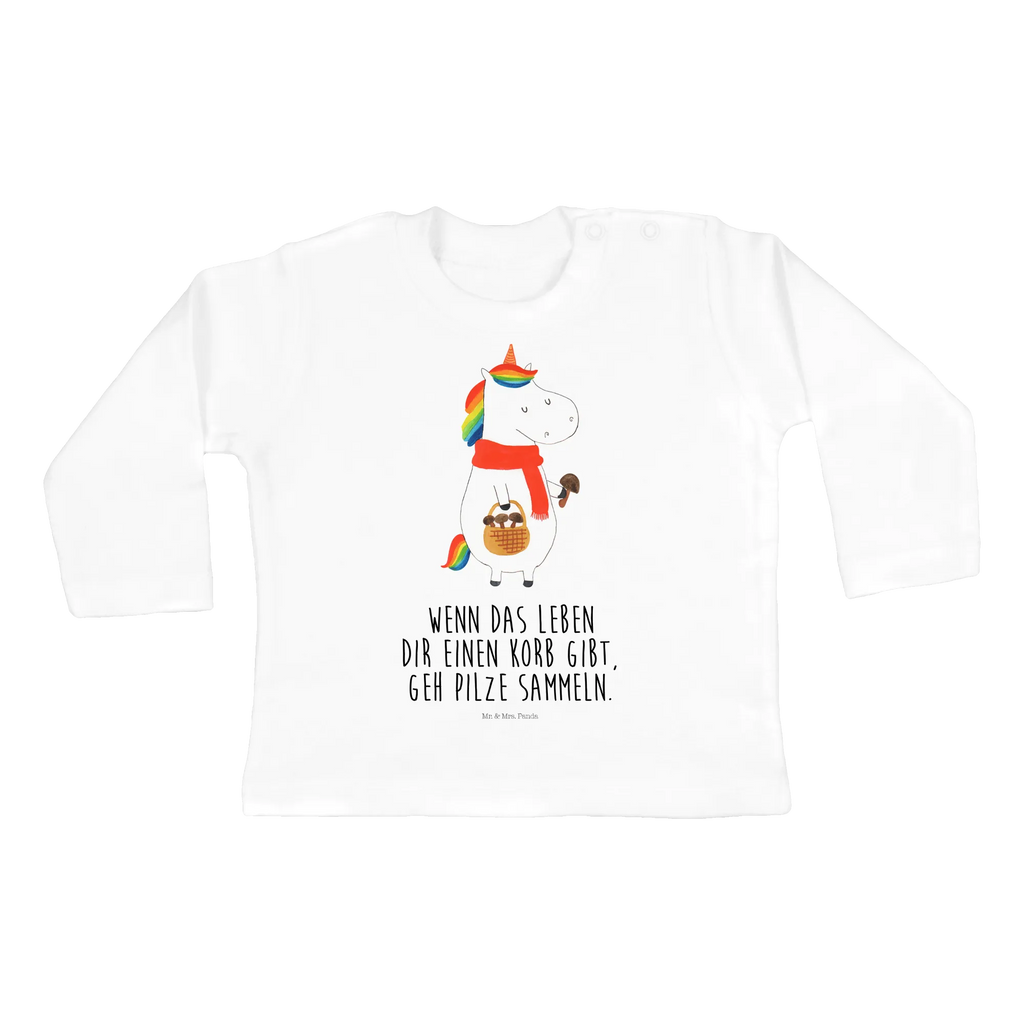 Baby Longsleeve Einhorn Pilz Bio, Kleidung, Langarm, Baby Shower, Einhörner, Einhorn Deko, Einhorn, Unicorn, Liebeskummer, Pilzsammler, Motivation, Spruch, Pilze