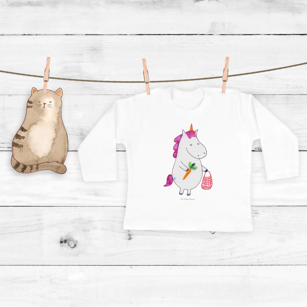 Baby Longsleeve Einhorn Vegan Bio, Kleidung, Baby Shower, Langarm, Einhörner, Einhorn Deko, Einhorn, Unicorn, Vegetariar, Gesund Leben, Gesund essen, Veganismus, Vegan, Veganer, Rohkost