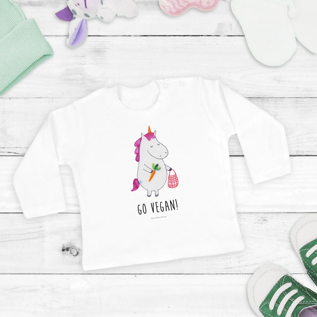 Baby Longsleeve Einhorn Vegan Bio, Kleidung, Baby Shower, Langarm, Einhörner, Einhorn Deko, Einhorn, Unicorn, Vegetariar, Gesund Leben, Gesund essen, Veganismus, Vegan, Veganer, Rohkost