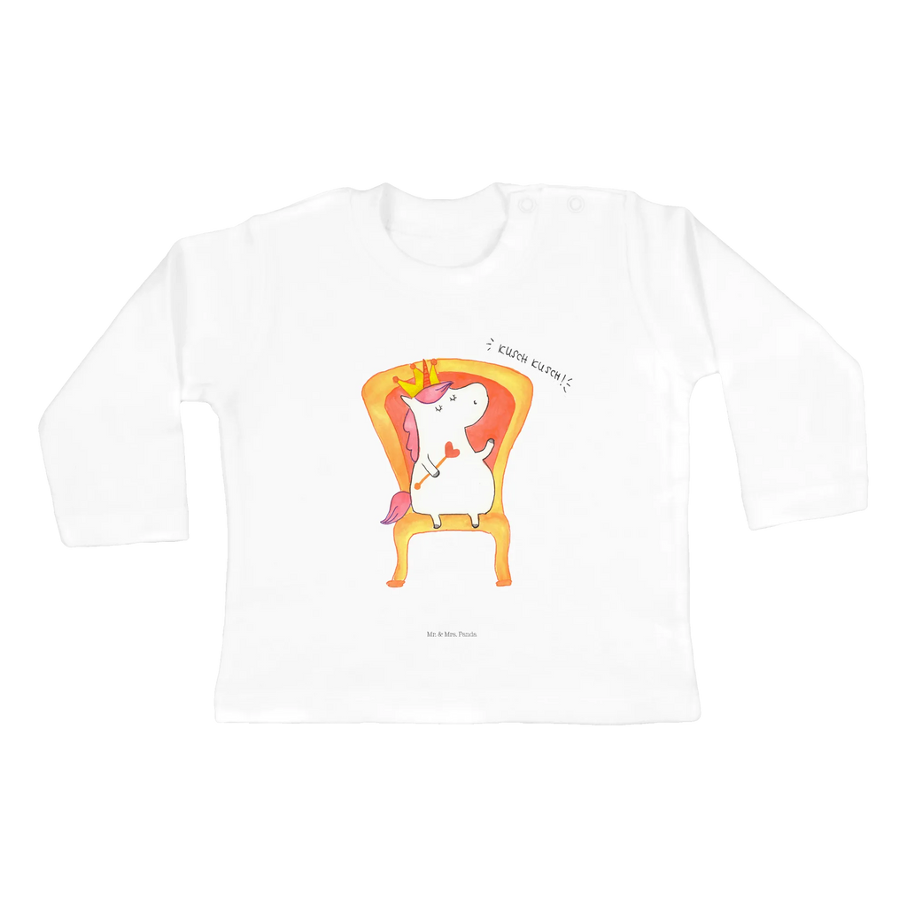 Baby long-sleeve unicorn king baby, Girls, long sleeve, boys, clothing, bio, unicorn, unicorns, Chancellor, Emperor, President, Unicorn, Crown, King, Prosecco, friend gift, Present friend, Princess, Ruler