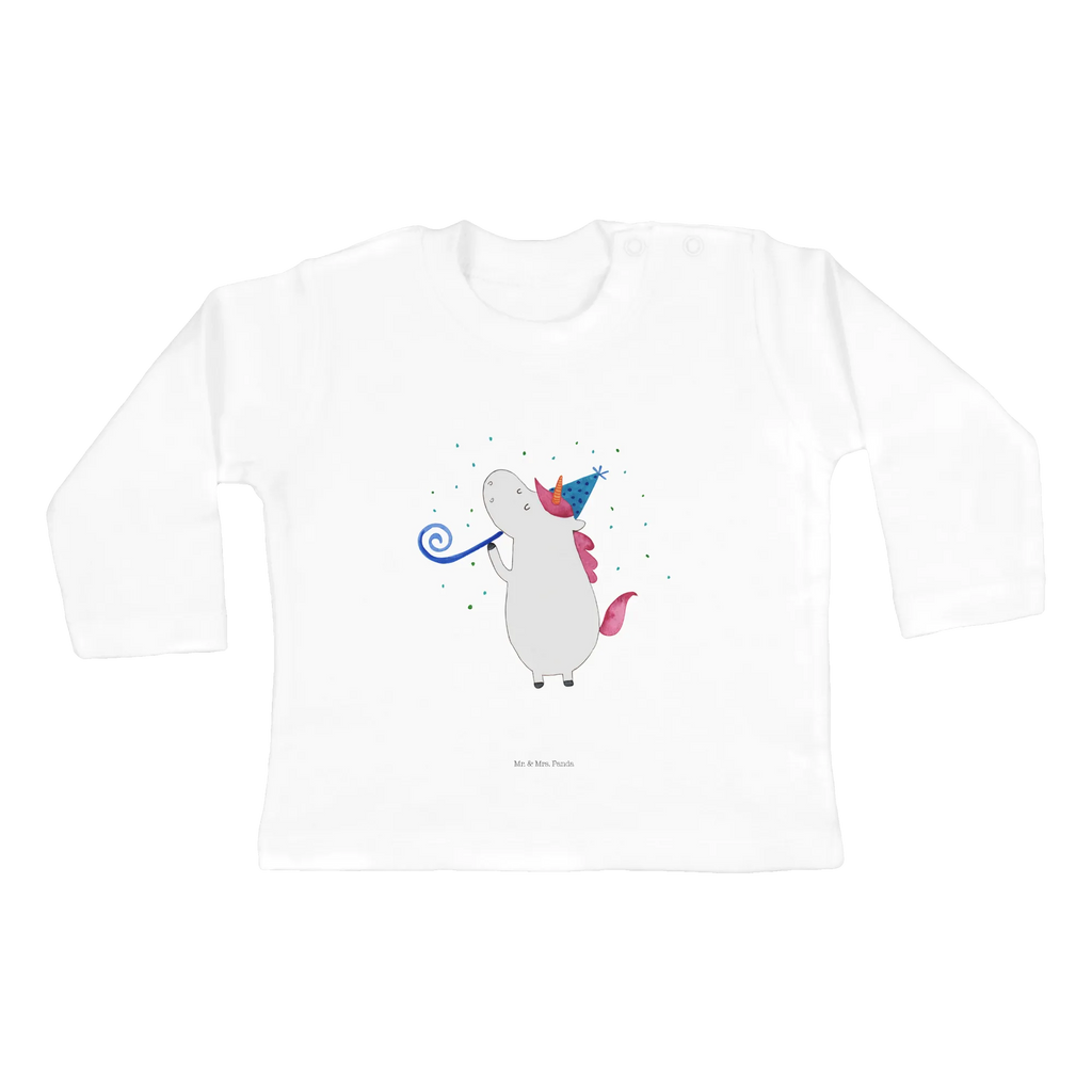 Baby Longsleeve Einhorn Party Langarm, Kleidung, Bio, Baby Shower, Einhörner, Einhorn Deko, Einhorn, Unicorn, Fest, Geburtstag, Club, Disco, Party, Feier, Alkohol, Glitzer, Konfetti
