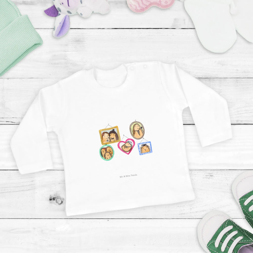 Baby Longsleeve Igel Familie Kleidung, Baby Shower, Bio, Langarm, Oma, Opa, Muttertag, Familie, Schwester, Bruder, Vatertag, Mama, Papa, Liebe, Igel, Bilder, Zusammenhalt, Glück