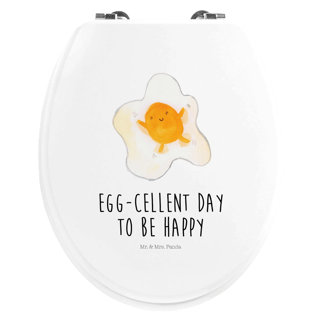 Motiv WC Sitz Spiegelei Ei Toilette, Klobrille, Toilettendeckel, Klodeckel, WC-Sitz, Tiermotive, Gute Laune, lustige Sprüche, Tiere, Tag, Schön, Liebe, Ei, Spiegelei, Glücklich