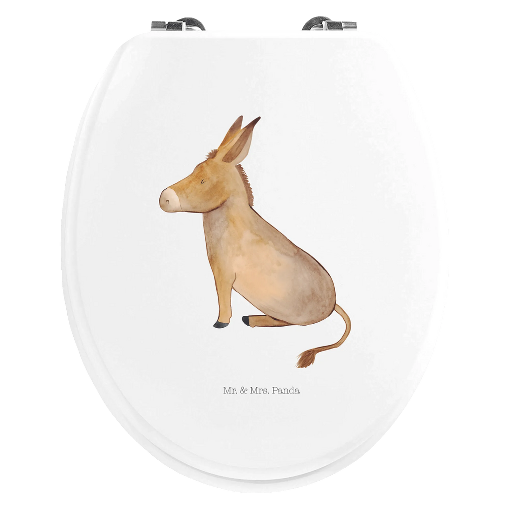 Motif toilet seat Donkey Klobrille, WC-Sitz, Toilette, Toilettendeckel, Klodeckel, Tiermotive, Gute Laune, lustige Sprüche, Tiere, Esel, Lebensziel, Weisheit, Mut, Lebensmut, Lebensglück, positive gedanken, tapferkeit, zuversicht, erfolg, Ziel