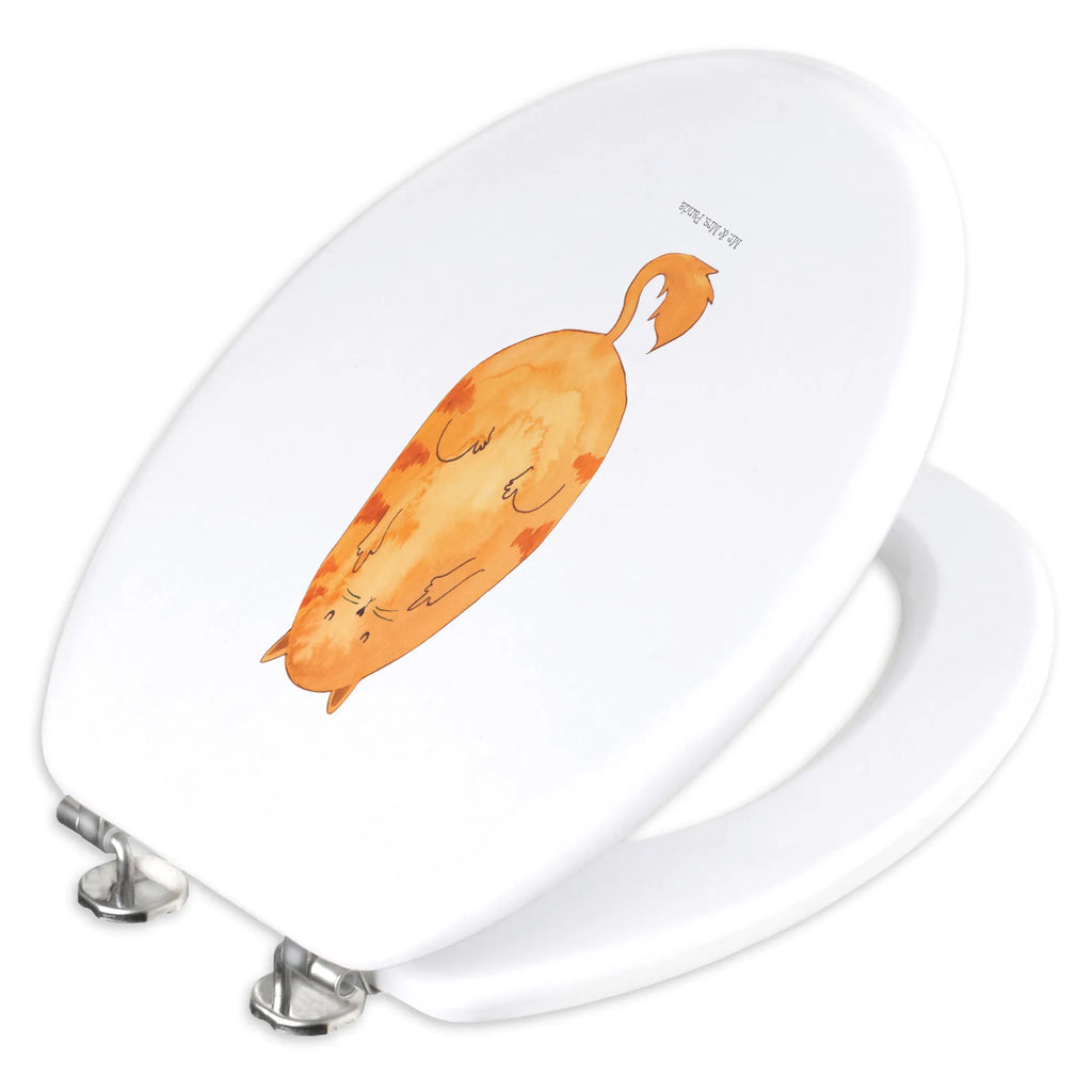 Motiv WC Sitz Katze Frühaufsteher Klodeckel, Toilettendeckel, Toilette, WC-Sitz, Klobrille, Katze, Katzenmotiv, Katzenfan, Katzendeko, Katzenfreund, Katzenliebhaber, Katzenprodukte, Katzenartikel, Katzenaccessoires, Katzensouvenirs, Katzenliebhaberprodukte, Katzenmotive, Frühaufsteher, Kaffee, Katzen, Mietze, Der frühe Vogel kann mich mal, Kater, Morgenmuffel