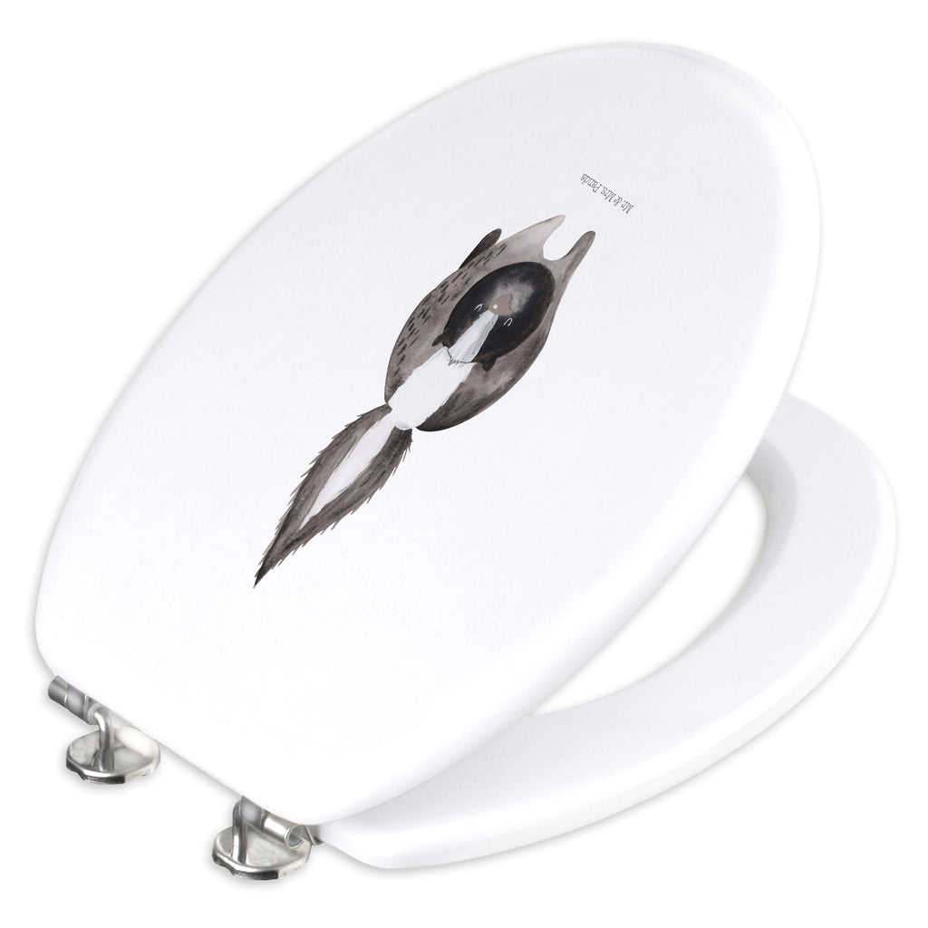 Motif toilet seat skunk attack toilet cover, wood, toilet seat, toilet, toilet lid, Skunk, wild animal, stinky, predator, skunk, angry, threatening, stinker