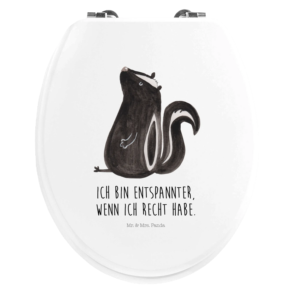 Motiv WC deska sedesowa skunks siedzenie Stinktier, Skunk