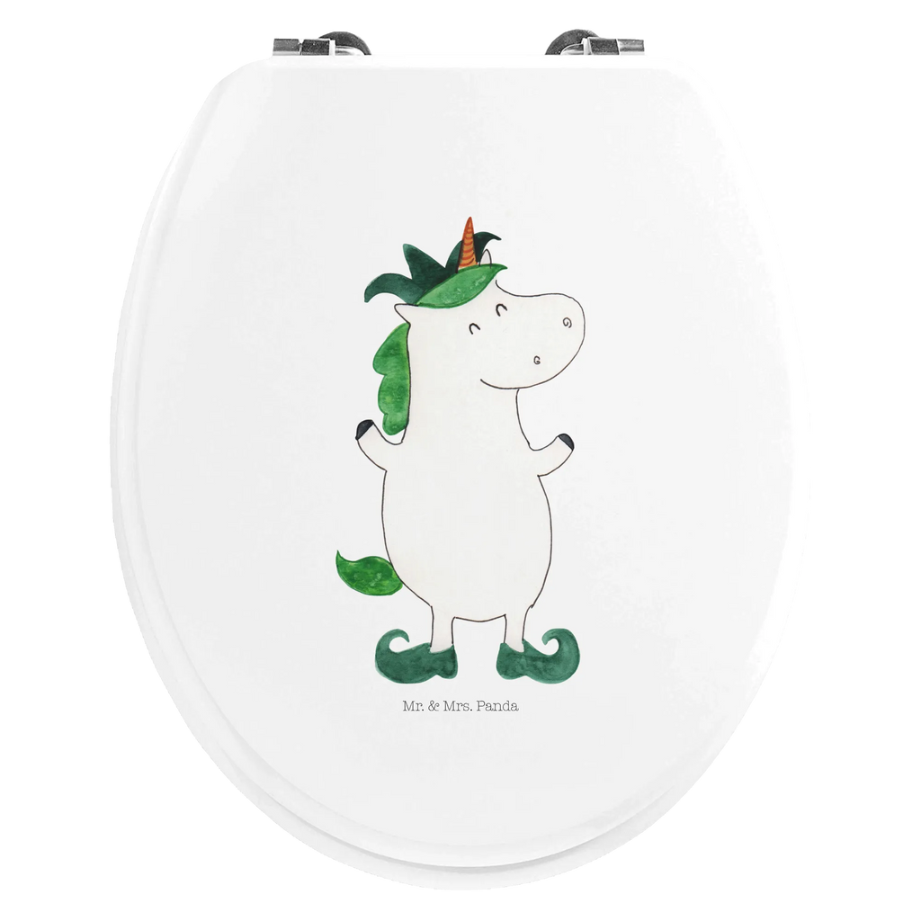 Motiv WC Sitz Einhorn Joker Toilette, Klobrille, Klodeckel, Toilettendeckel, WC-Sitz, Einhorn, Einhörner, Einhorn Deko, Unicorn, Mittelalter, Gaukler, Hofnarr, Kasper