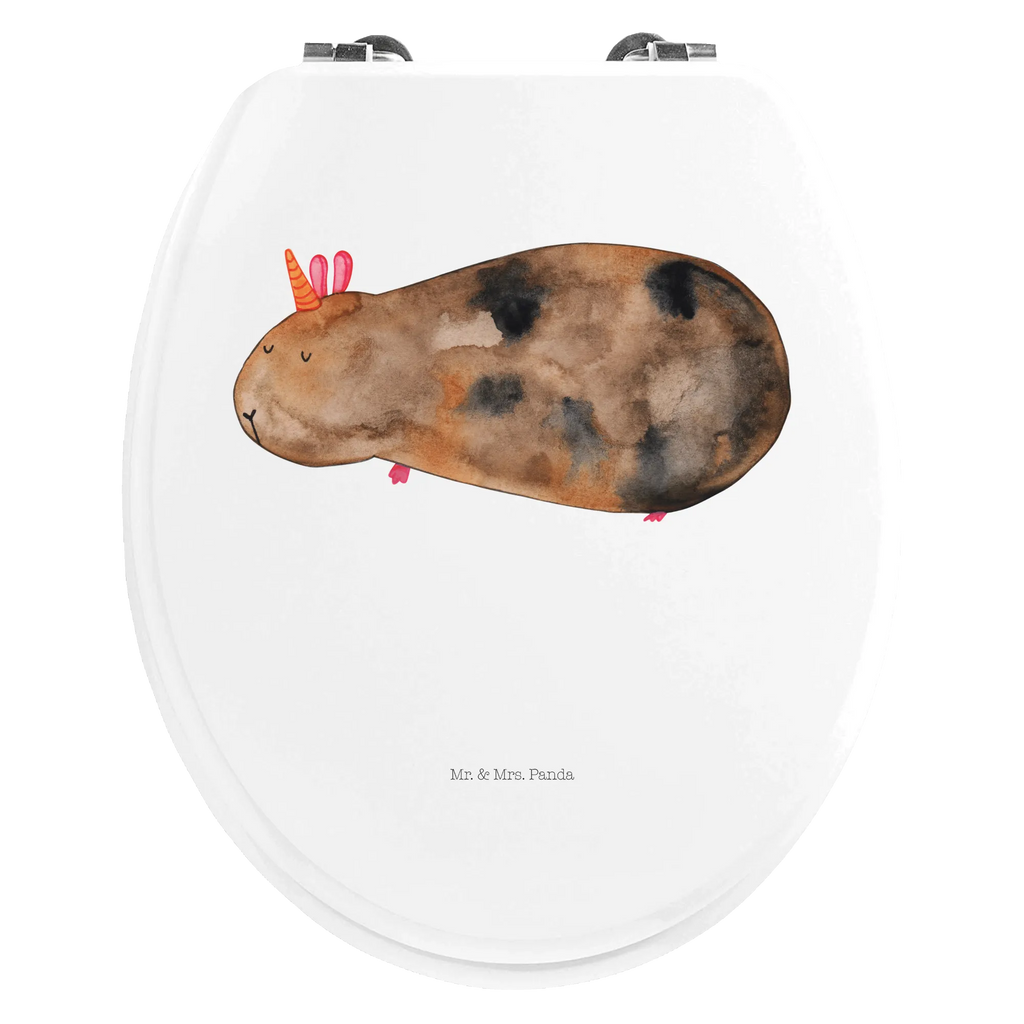 Motiv WC Sitz Einhorn Meerschweinchen Toilettendeckel, Klobrille, WC-Sitz, Klodeckel, Toilette, Einhorn, Einhörner, Einhorn Deko, Unicorn, Meericorn, Meerschwein, Meerhörnchen, Meerschweinchen