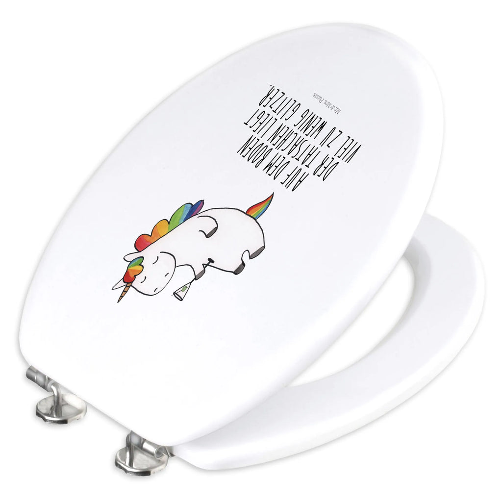 Motiv WC deska sedesowa jednorożec koktajl Klodeckel, WC-Sitz, Klobrille, Toilette, Toilettendeckel, Einhorn, Einhörner, Einhorn Deko, Unicorn, Geburtstag, Rum, lustig, Freundin, Feiern, Spaß, witzig, Spruch, Glitzer, Caipirinha, Party, Sekt, Cuba Libre