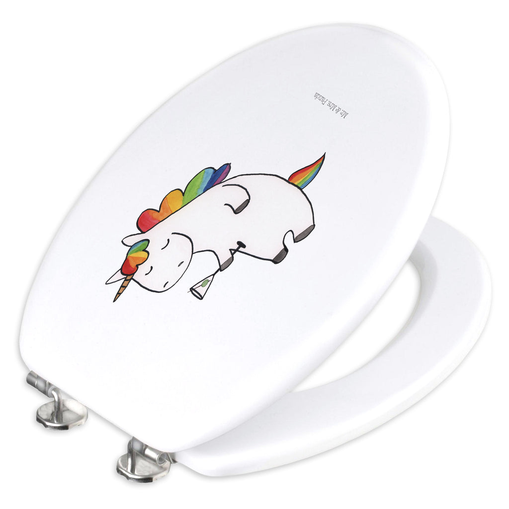 Motiv WC deska sedesowa jednorożec koktajl Klodeckel, WC-Sitz, Klobrille, Toilette, Toilettendeckel, Einhorn, Einhörner, Einhorn Deko, Unicorn, Geburtstag, Rum, lustig, Freundin, Feiern, Spaß, witzig, Spruch, Glitzer, Caipirinha, Party, Sekt, Cuba Libre