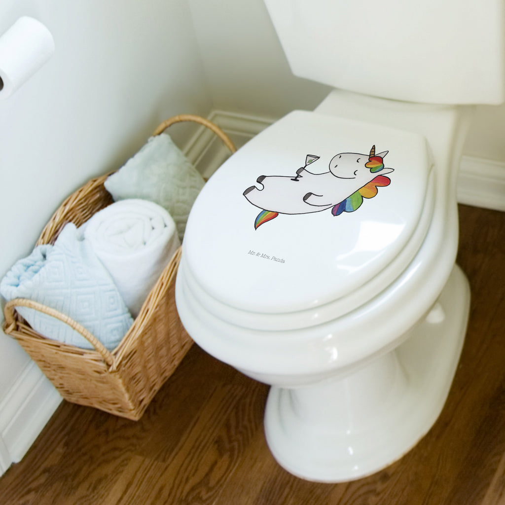 Motiv WC deska sedesowa jednorożec koktajl Klodeckel, WC-Sitz, Klobrille, Toilette, Toilettendeckel, Einhorn, Einhörner, Einhorn Deko, Unicorn, Geburtstag, Rum, lustig, Freundin, Feiern, Spaß, witzig, Spruch, Glitzer, Caipirinha, Party, Sekt, Cuba Libre