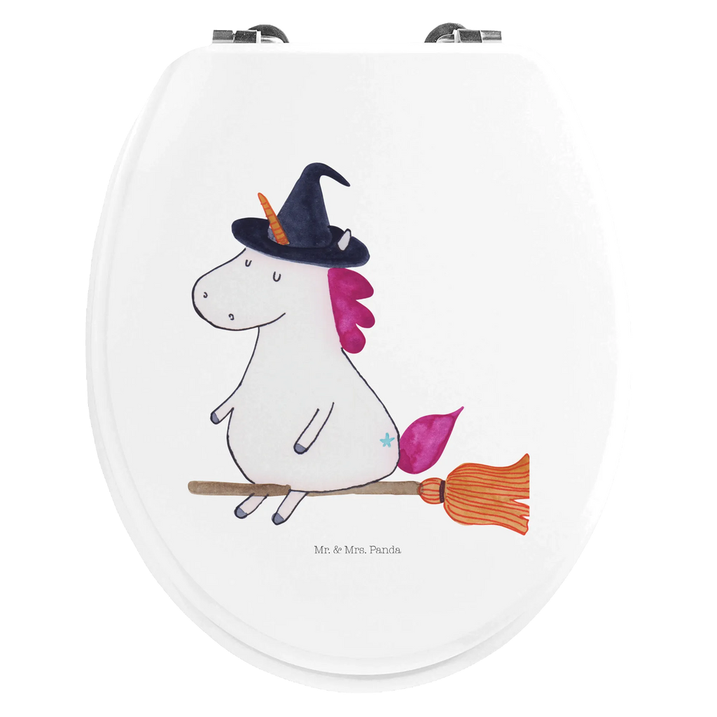Motiv WC Sitz Einhorn Hexe Toilettendeckel, WC-Sitz, Klodeckel, Toilette, Klobrille, Einhorn, Einhörner, Einhorn Deko, Unicorn, Ehefrau, Freundin, Verrückte, Engel, Leben, Teufel, Frau, Hexe, Zicke