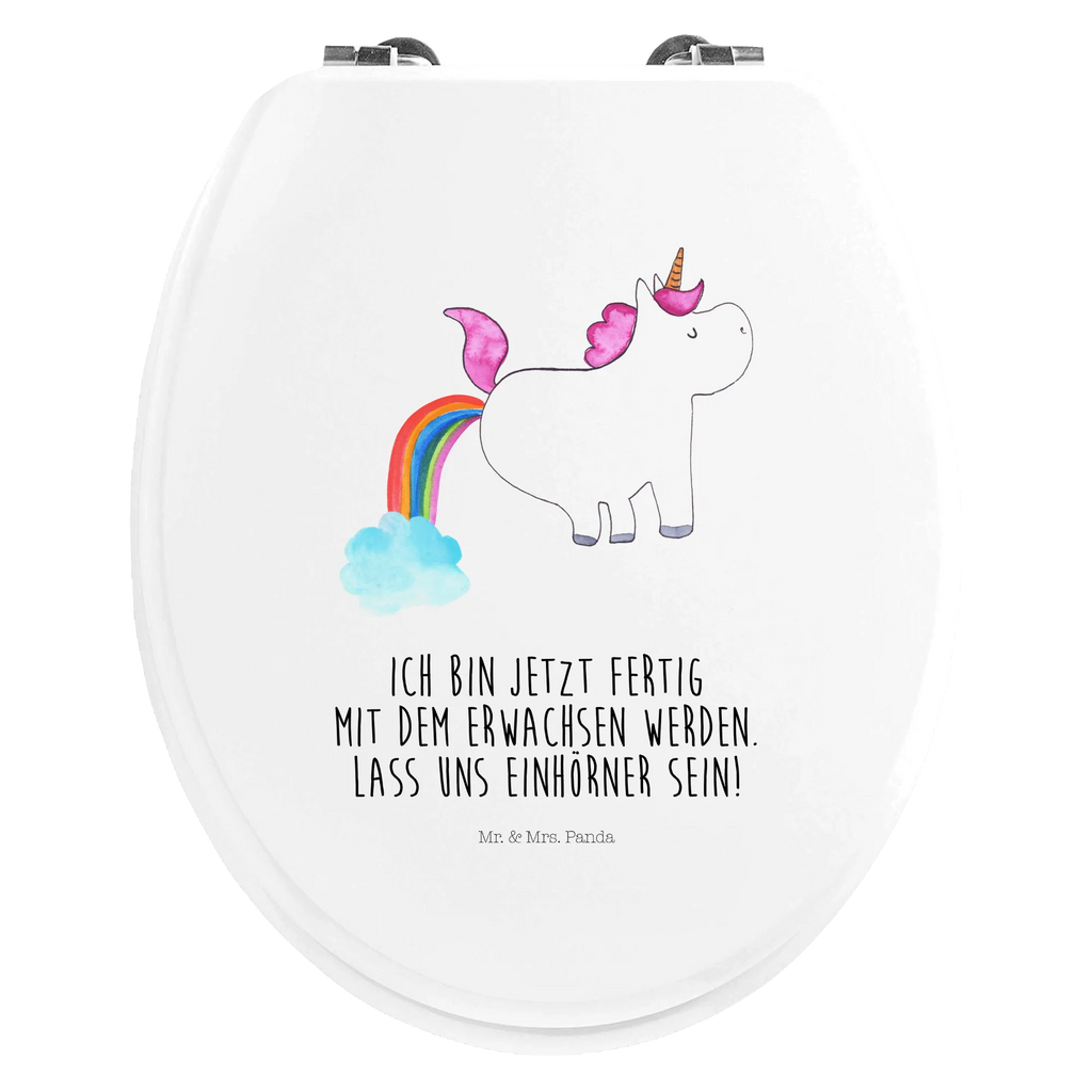 Motiv WC deska sedesowa Jednorożec puszczać bąki Toilettendeckel, WC-Sitz, Toilette, Klodeckel, Klobrille, Einhorn, Einhörner, Einhorn Deko, Unicorn, Regenbogen, Erwachsenwerden, Glitzer, lustig, Spaß, Einhornpower, Freundin, Pups