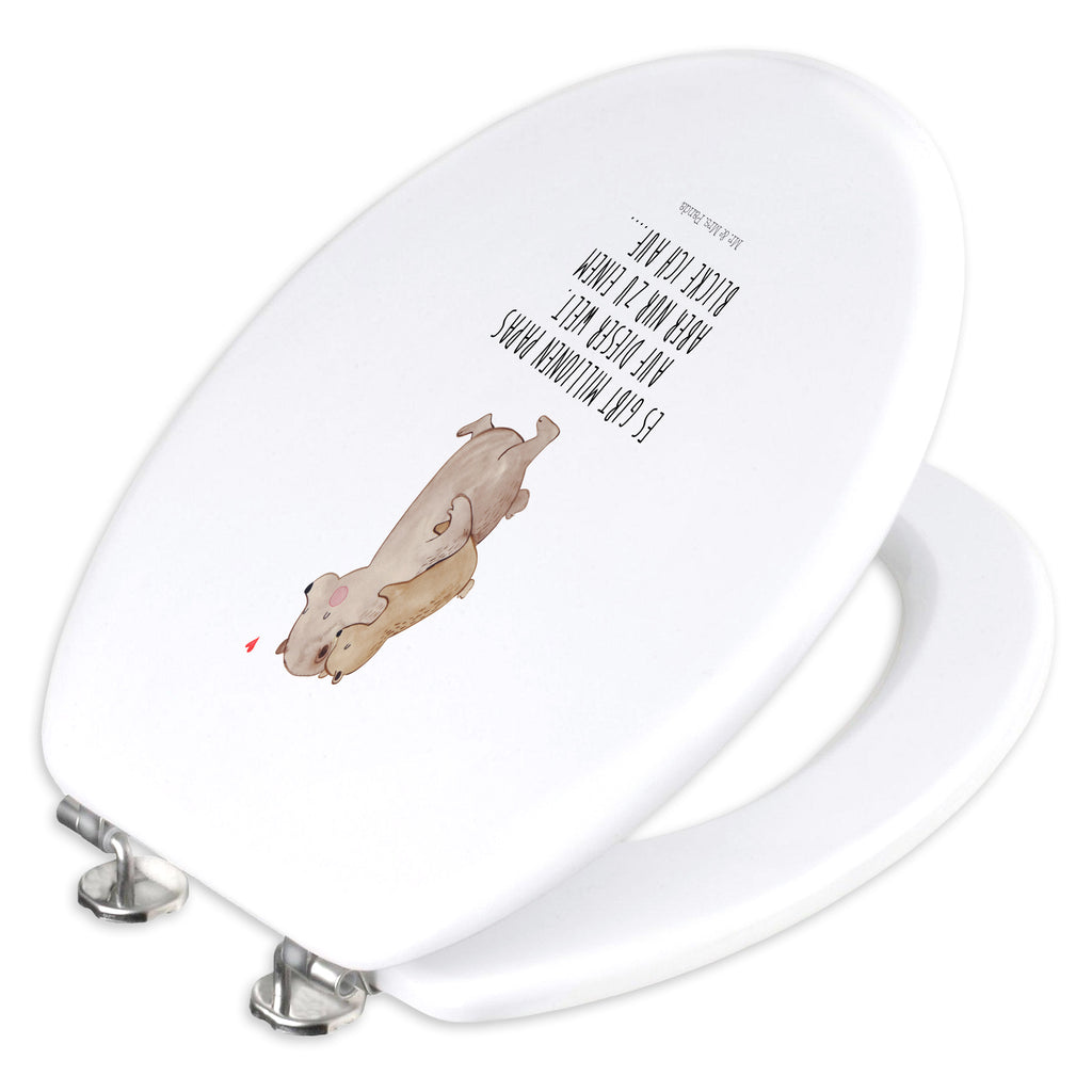 Motiv WC Sitz Papa Bär WC-Sitz, Klodeckel, Toilettendeckel, Toilette, Klobrille, Familie, Vatertag, Muttertag, Bruder, Schwester, Mama, Papa, Oma, Opa, Onkel, Papi, Geburtstag, Vater, Vati, Geschenk