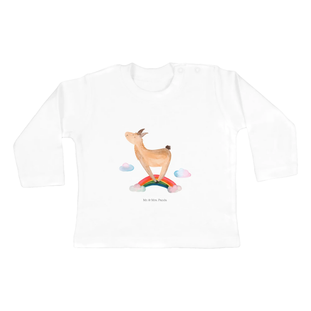 Baby long-sleeve lama rainbow Bio, Langarm, Baby Shower, Kleidung, Alpaka, Lama, Abi, Schule, Wolkenland, Lamas, Haters, Außenseiter, Hobby, Haters Gonna Hate, Selbstständig, Regenbogen, Freiheit