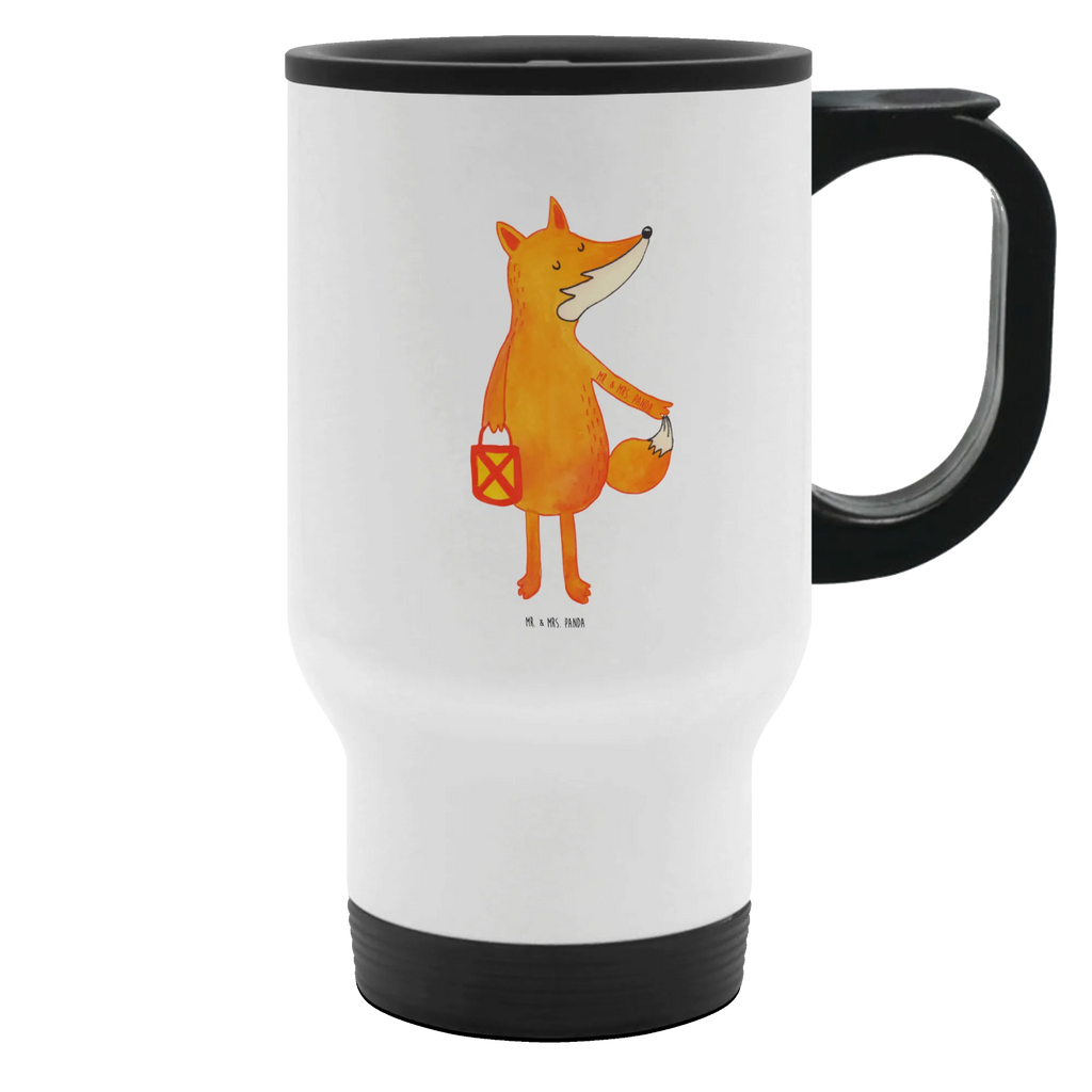 Insulated mug Fox Lantern travel mug, Thermo cup, travel coffee mug, Coffee mug, Insulated mug, Thermo mug, To Go mug, fox, foxes, forest wildlife, clever as a fox, animal lover, Lantern, Foxes, Cheer up, Lovesickness Spell, Saint Martin, Spell comforting, Fox, Lantern parade, Caesar Otto Hugo Flaischlen