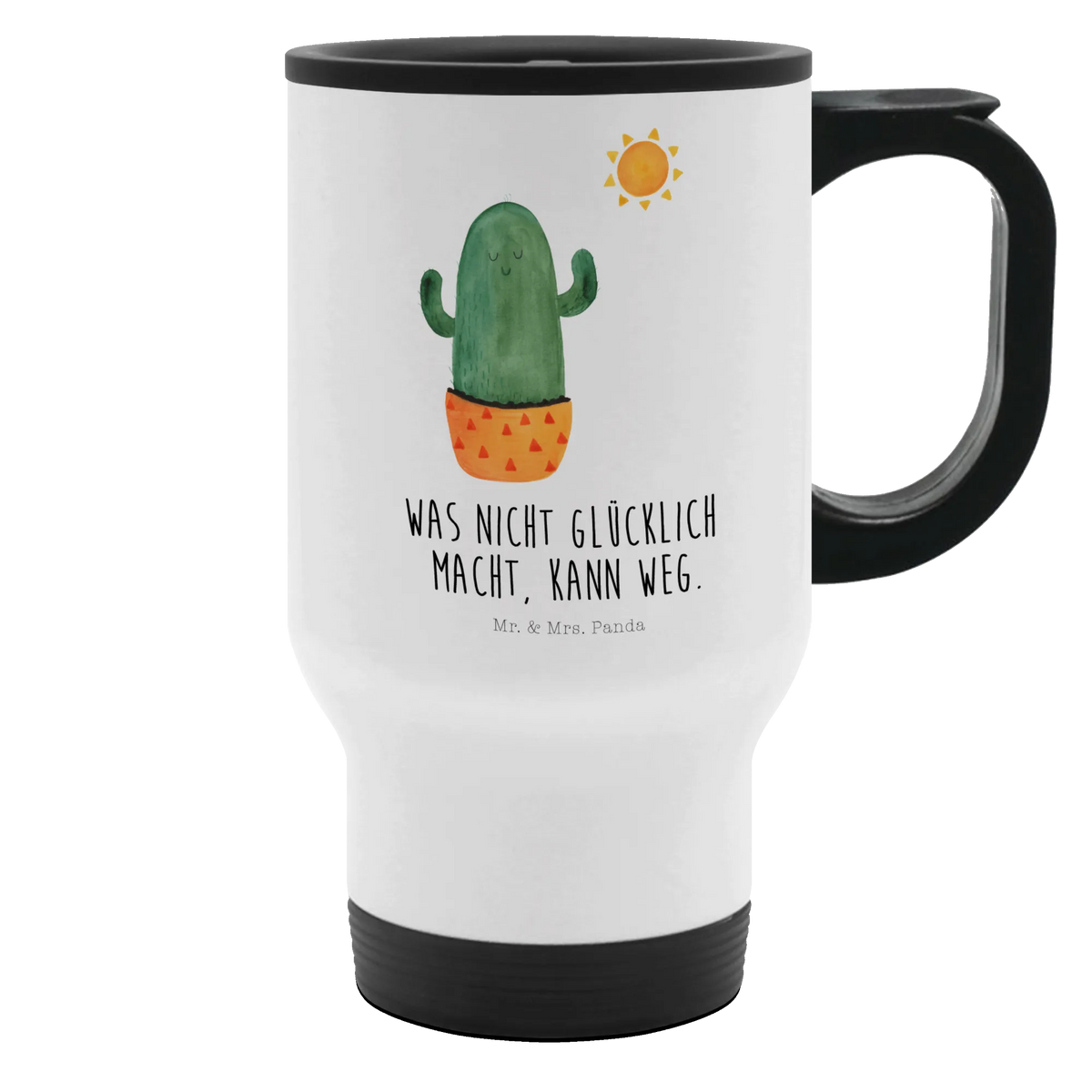 Insulated mug cactus Sun travel mug, travel coffee mug, Coffee mug, Thermo mug, Insulated mug, To Go mug, Thermo cup, cactus, cactuses, plants, cactus plant, small green cactus, adultery, divorce, love cactus love, new start, sunshine, gift idea, separation, sun, girlfriend, happy, happiness, motivation, lovesickness gift, lovesickness