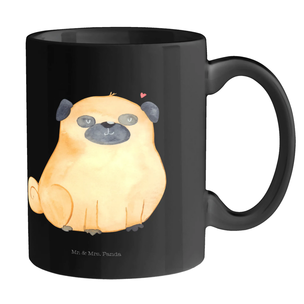 Kubek Mops Keramiktasse, Tasse mit Zitaten, Tasse, Bürotasse, Teetasse, Tasse mit Motiven, Geschenktasse, Porzellantasse, Kaffeetasse, Hund, Hundemotiv, Haustier, Hunderasse, Tierliebhaber, Hundebesitzer, Sprüche, Hundeliebe, Liebe, Mops