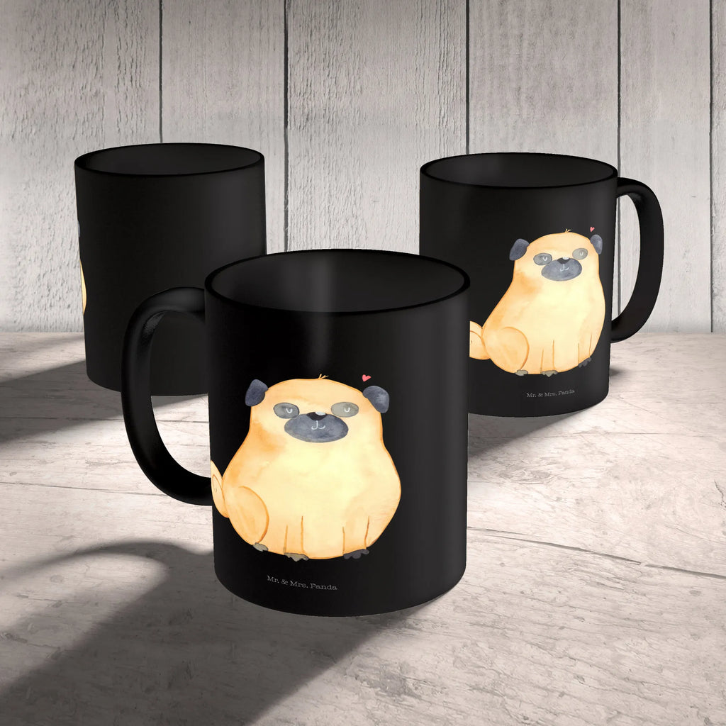 Kubek Mops Keramiktasse, Tasse mit Zitaten, Tasse, Bürotasse, Teetasse, Tasse mit Motiven, Geschenktasse, Porzellantasse, Kaffeetasse, Hund, Hundemotiv, Haustier, Hunderasse, Tierliebhaber, Hundebesitzer, Sprüche, Hundeliebe, Liebe, Mops