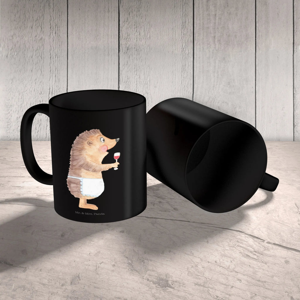 Kubek jeż wino Bürotasse, Keramiktasse, Porzellantasse, Tasse mit Motiven, Tasse, Kaffeetasse, Teetasse, Tasse mit Zitaten, Geschenktasse, Tiermotive, Gute Laune, lustige Sprüche, Tiere, Weinglas, Geschenk Weinliebhaber, Wein Deko, Wein trinken, Wein Spruch, Igel, Geschenk Weintrinker, Weißwein, Rotwein