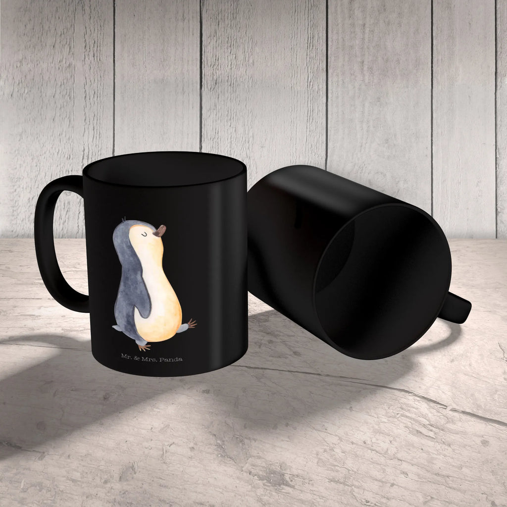 Kubek Pingwin maszerować Geschenktasse, Tasse, Tasse mit Motiven, Teetasse, Tasse mit Zitaten, Porzellantasse, Keramiktasse, Kaffeetasse, Bürotasse, Pinguin, Langschläfer, Schwester, Familie, Frühaufsteher, Pinguine, Bruder