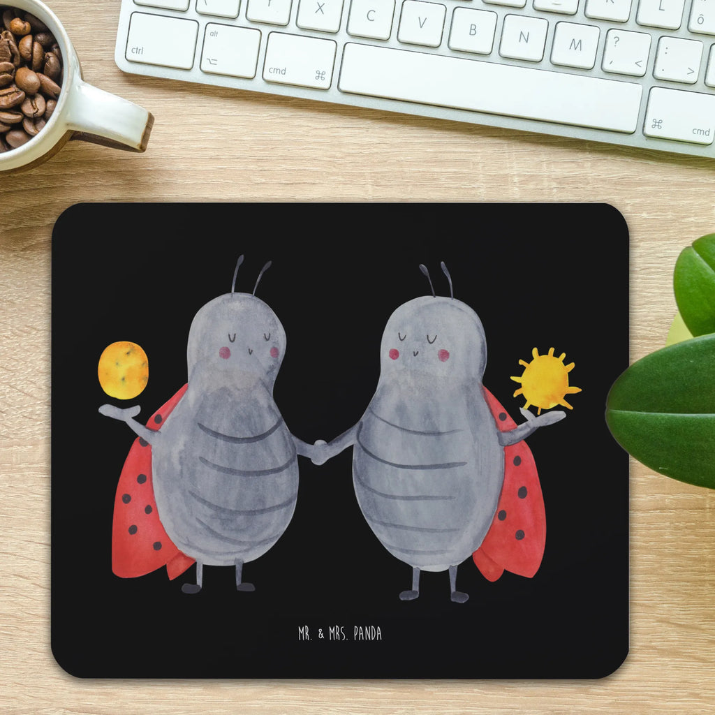 Mouse mat Star sign twin Mouse, Gift, saying, Motif, Pad, Work, Student, Mouse Pad, mousepad, Study, PC, Office, Print, fun, constellations, birthdays, astrology, zodiac, date of birth, month of birth, lucky beetle, twin gift, twin sister, twins, gift may, birthday may, ladybird, gift june, twin zodiac sign, twin brother