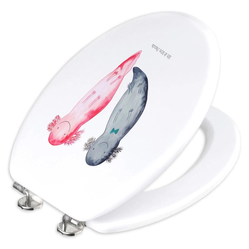 Motiv WC Sitz Axolotl Freundin WC-Sitz, Toilettendeckel, Klobrille, Toilette, Klodeckel, Axolotl, Molch, Lurche, Liebesbeweis, Verlobter, Freund, Liebe, Ehemann, Axolot, große Liebe, Jahrestag, Schwanzlurch, Valentinstag, Lurch
