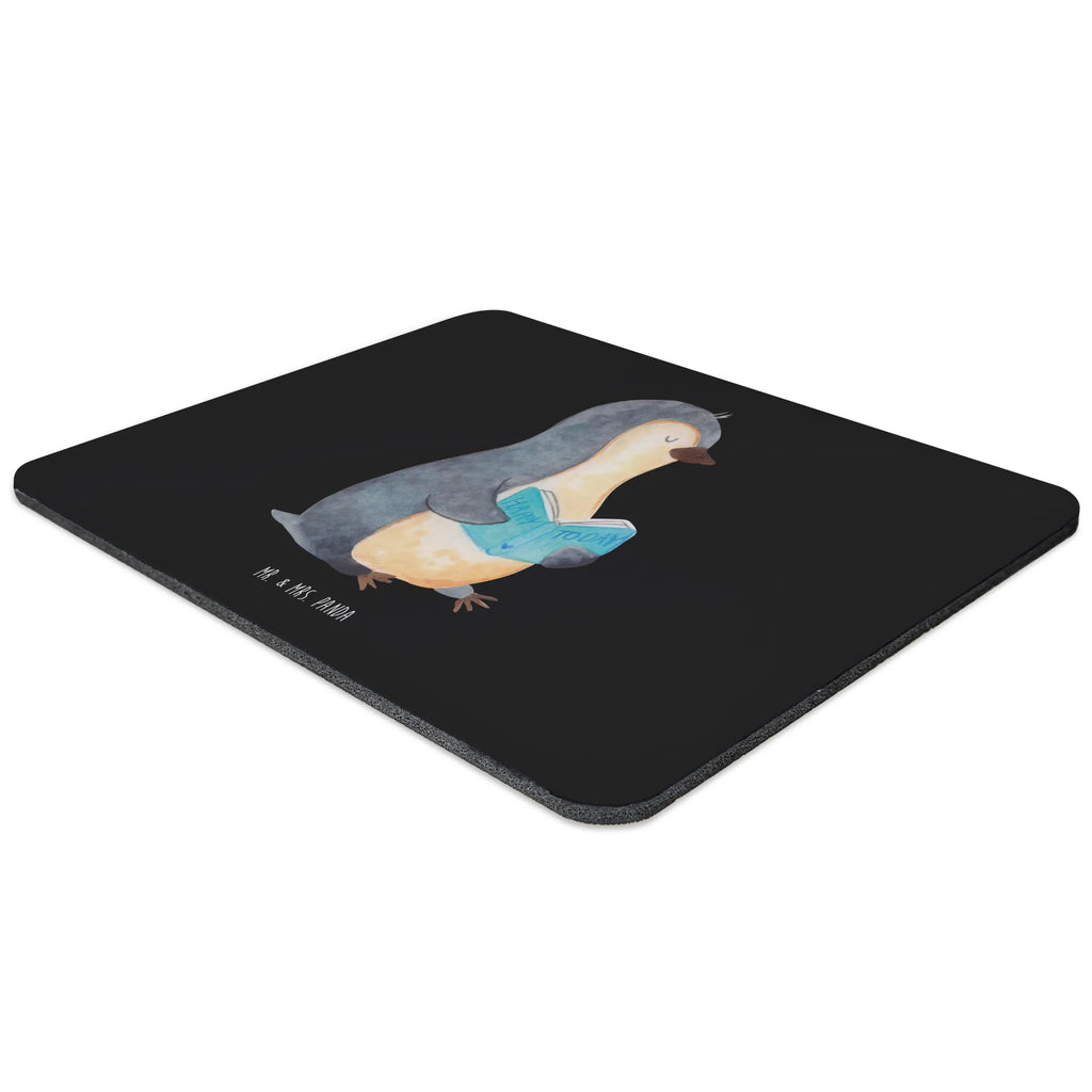 Mouse mat Penguin A book Motif, mousepad, Office, fun, Study, Mouse, Work, Print, Pad, PC, Student, Mouse Pad, saying, Gift, Penguin, North Pole, Winter, Penguins, bookworm, leisure, vacation, reading, penguins, doing nothing, lazing around, holidays, book