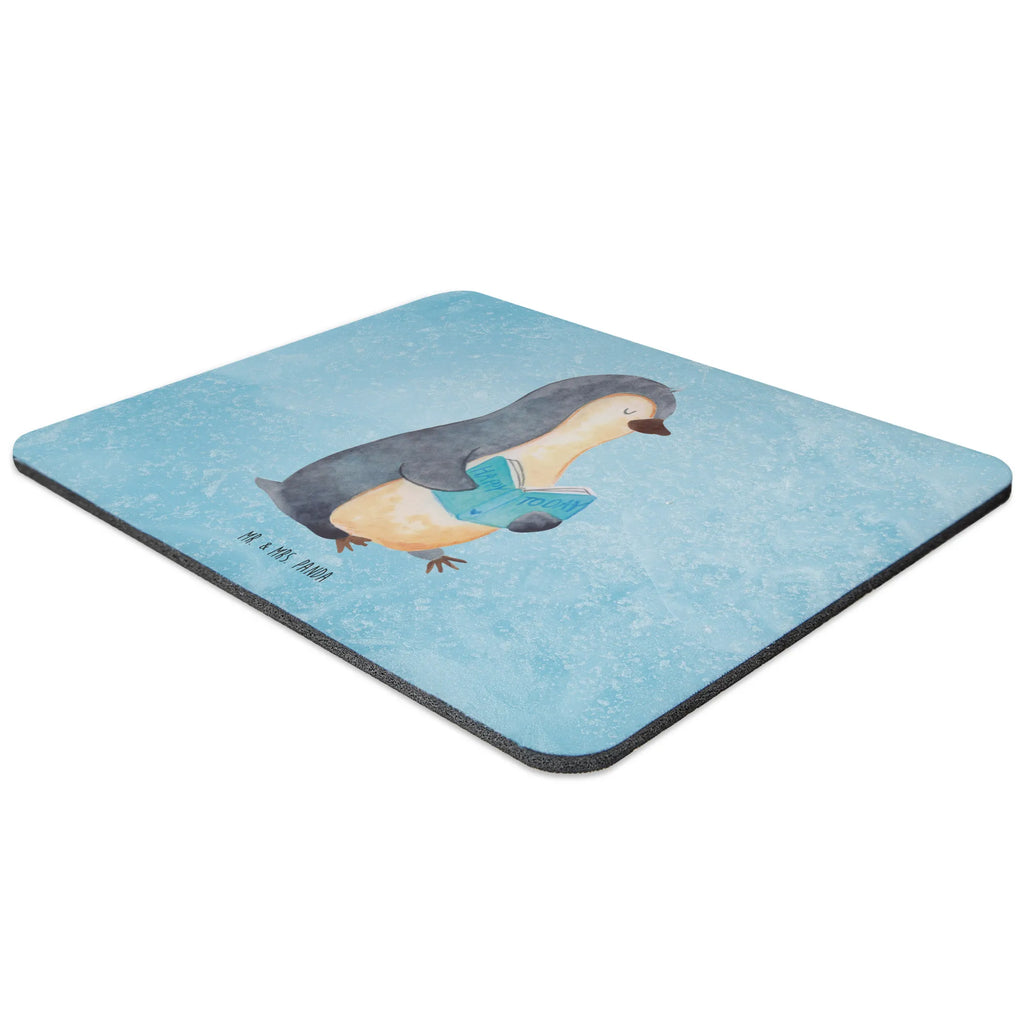Mouse mat Penguin A book Motif, mousepad, Office, fun, Study, Mouse, Work, Print, Pad, PC, Student, Mouse Pad, saying, Gift, Penguin, North Pole, Winter, Penguins, bookworm, leisure, vacation, reading, penguins, doing nothing, lazing around, holidays, book
