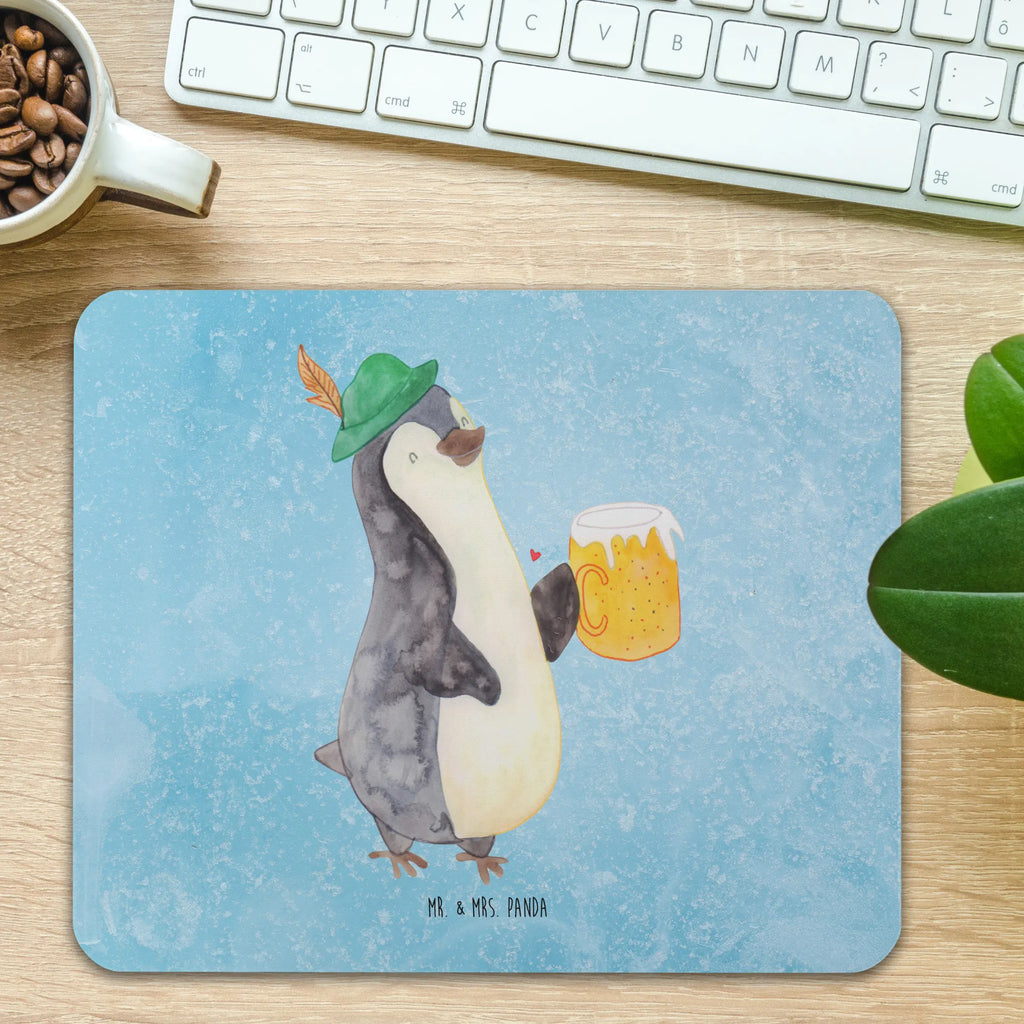 Mouse mat Penguin Beer Einzigartiges Mauspad, Designer Mauspad, Mousepad, Arbeitszimmer, PC Zubehör, Büroausstattung, Computer zubehör, Mausunterlage, Mauspad, Mauspad Büro, Pinguin, Oktoberfest, Pinguine, Bier