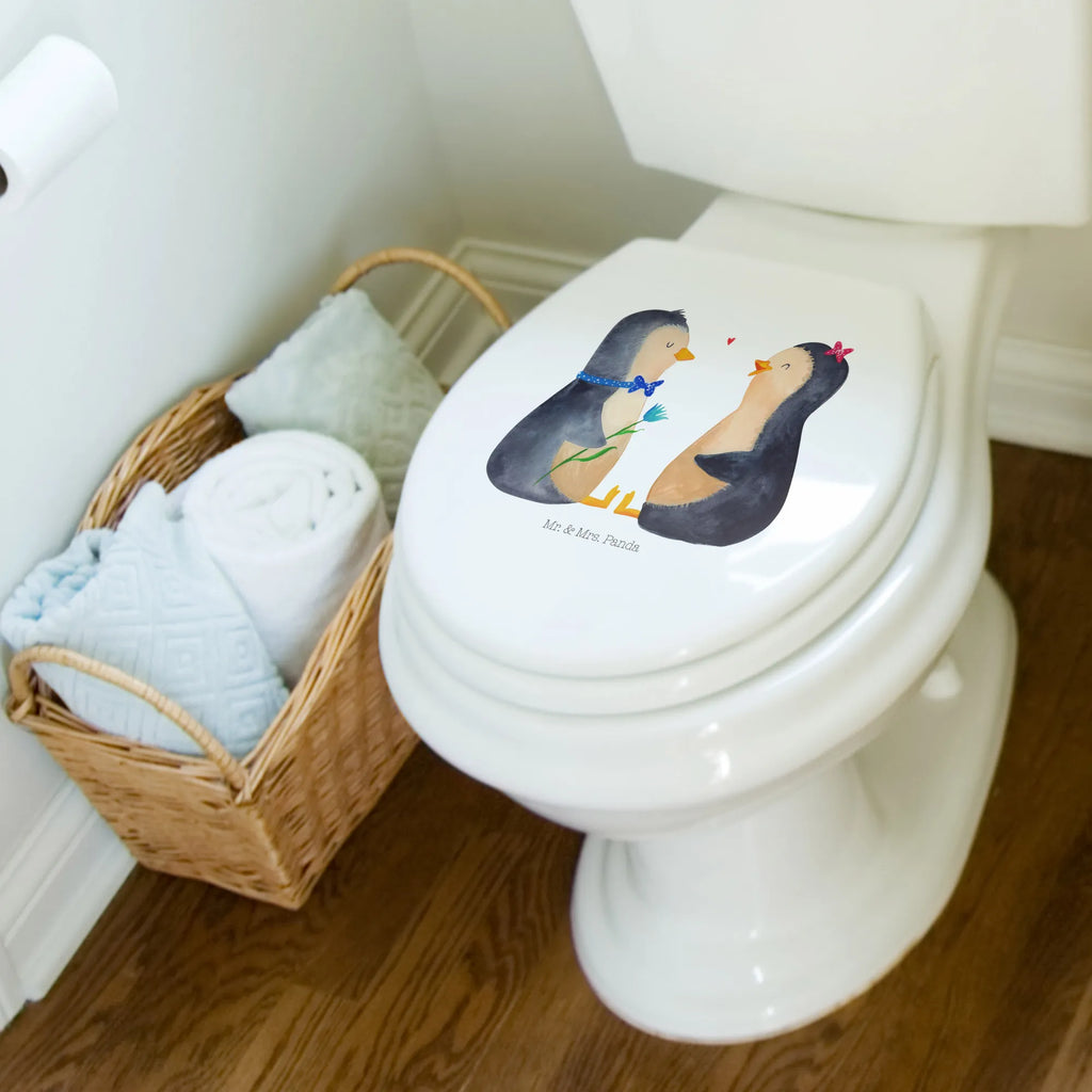 Motiv WC deska sedesowa Pingwin para Pinguin