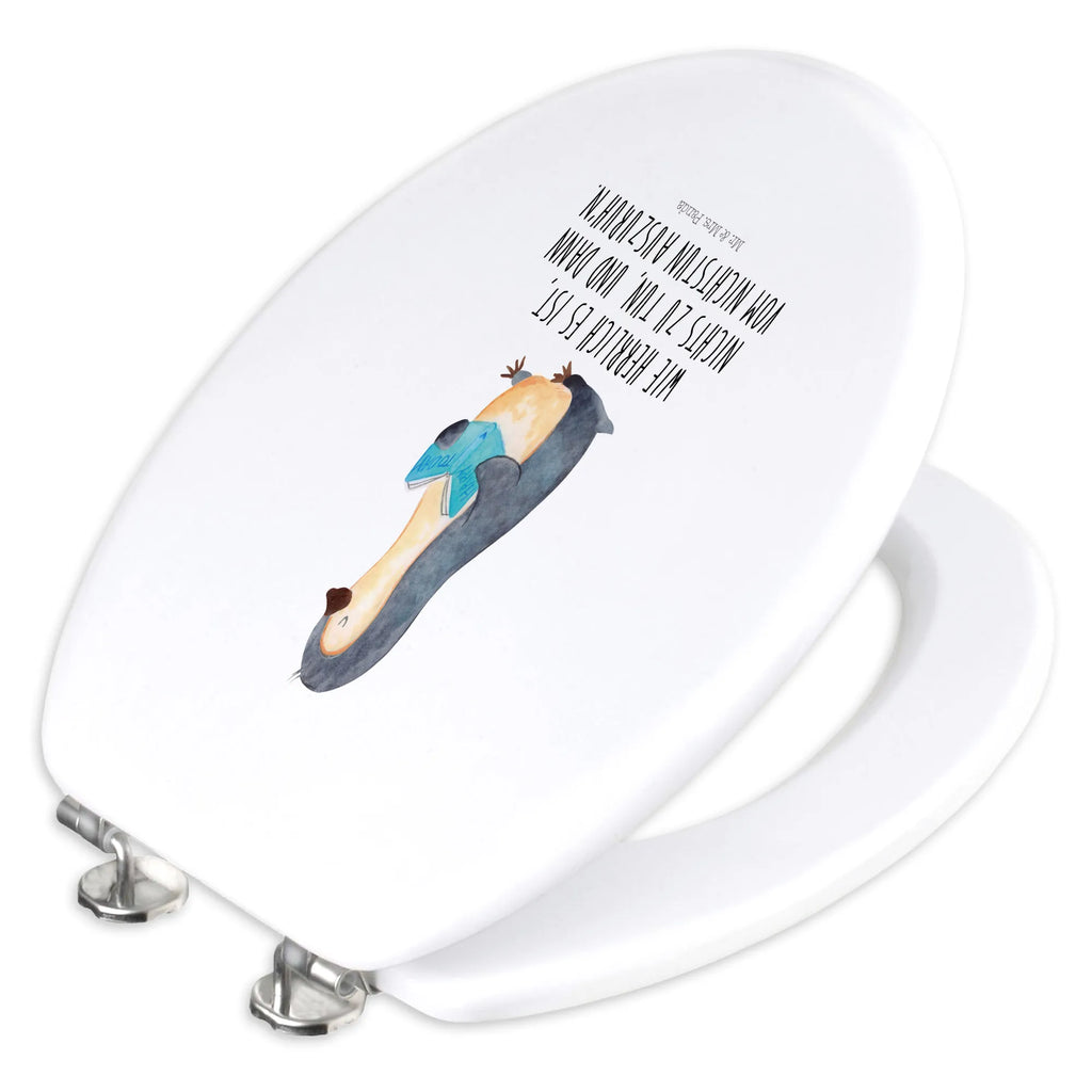 Motiv WC deska sedesowa pingwin książka Pinguin