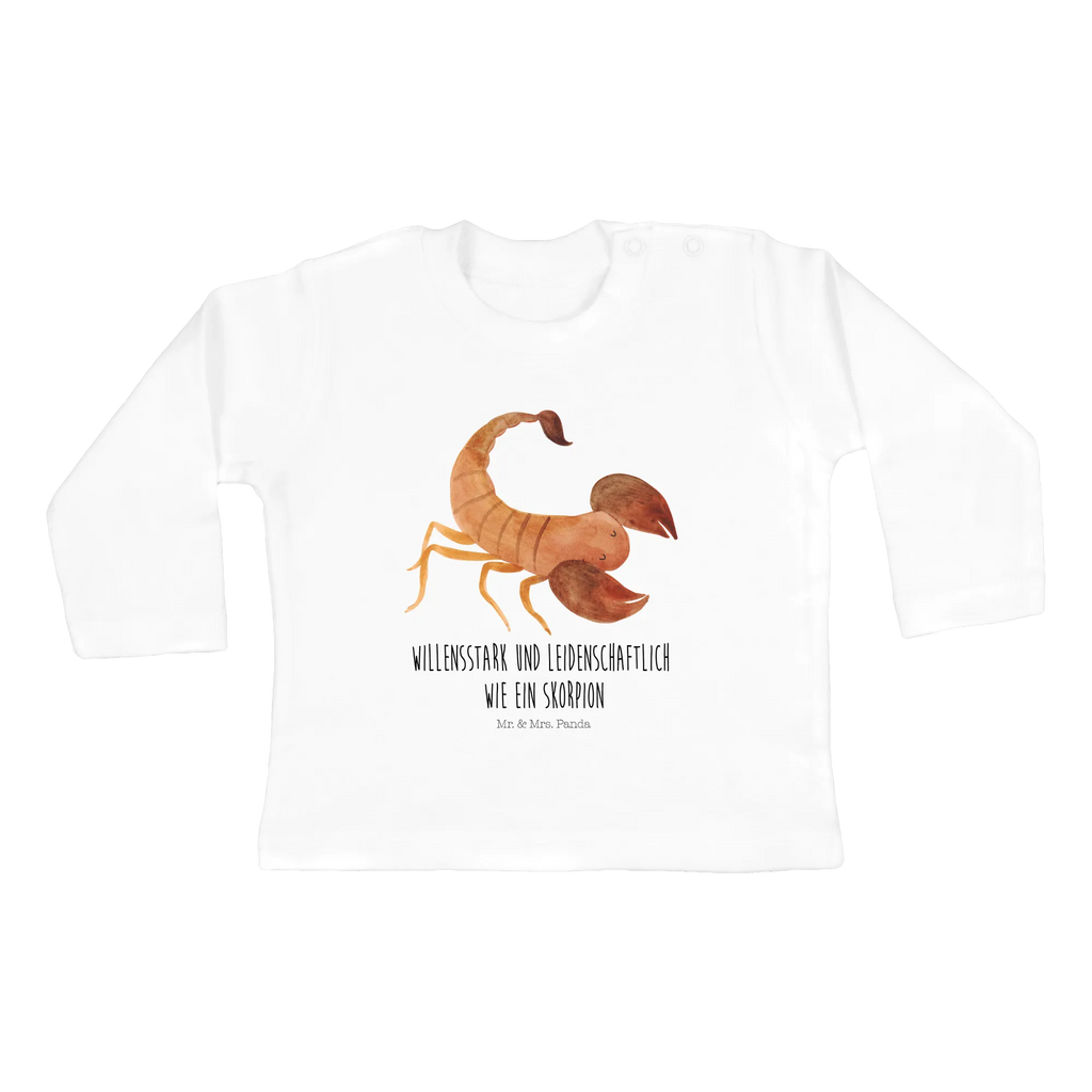 Baby Longsleeve Sternzeichen Skorpion Classic Bio, Baby Shower, Langarm, Kleidung, Aszendent, Sternzeichen, Tierkreiszeichen, Horoskop, Astrologie, Skorpione, Skorpion Sternzeichen, Geburtstag Oktober, Geschenk November, Geburtstag November, Geschenk Oktober, Skorpion Geschenk