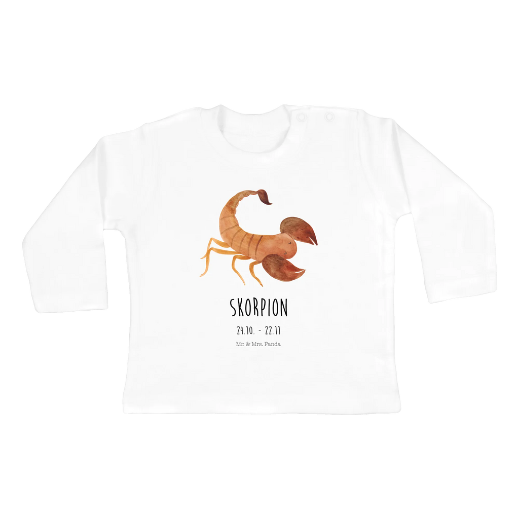 Baby Longsleeve Sternzeichen Skorpion Classic Bio, Baby Shower, Langarm, Kleidung, Aszendent, Sternzeichen, Tierkreiszeichen, Horoskop, Astrologie, Skorpione, Skorpion Sternzeichen, Geburtstag Oktober, Geschenk November, Geburtstag November, Geschenk Oktober, Skorpion Geschenk