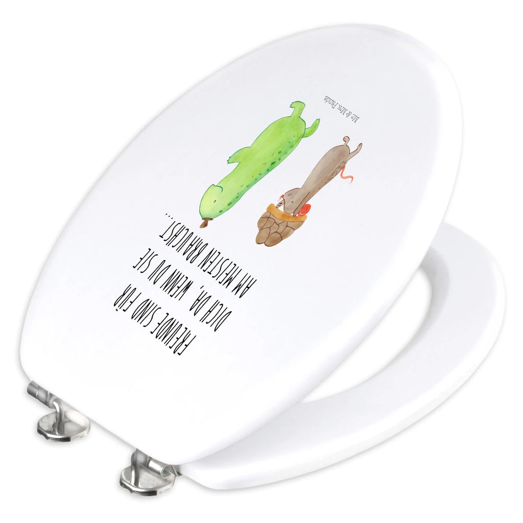 Motiv WC Sitz Schildkröte Maus Klodeckel, Toilettendeckel, Klobrille, WC-Sitz, Toilette, Schildkröte, Freunde, Maus, Freundinnen, beste Freunde, beste Freundinnen