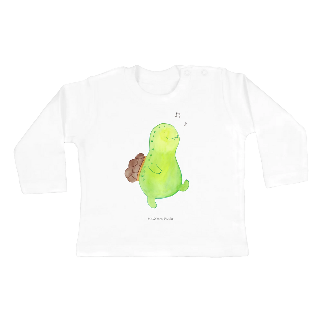 Longsleeve dla niemowląt 12-18 miesięcy żółw gwizdać Jungen, Bio, Mädchen, Langarm, Kleidung, Baby, Schildkröte, Trennung, fröhlich, Schildkröten, Neuanfang, Lebensfreude, Schildi, Depression, Motivation, Glück