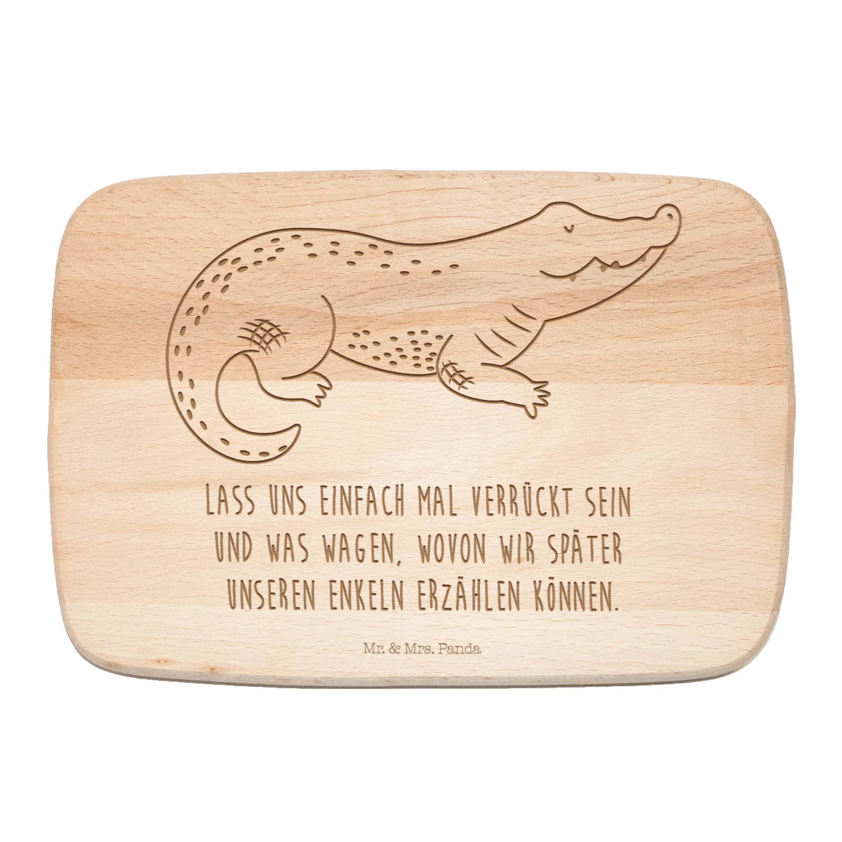 Serving board Crocodile