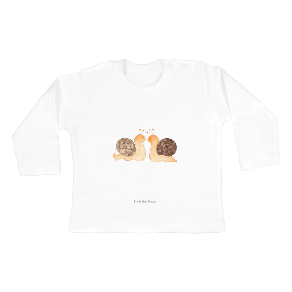 Baby Longsleeve Schnecken Liebe Kleidung, Baby Shower, Bio, Langarm, Partner, Liebe, Verlobung, Ehemann, Ehefrau, Freundin, Jahrestag, Heiraten, Heiratsantrag, Freund, Hocheitstag, Liebesgeschenk