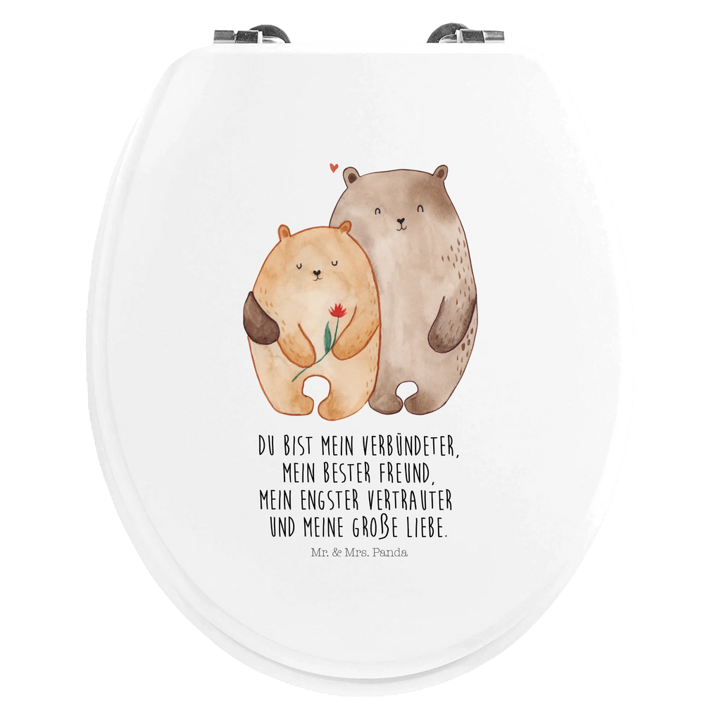 Motiv WC Sitz Bären Liebe Toilettendeckel, Klobrille, WC-Sitz, Klodeckel, Toilette, Liebe, Partner, Freund, Freundin, Ehemann, Ehefrau, Heiraten, Verlobung, Heiratsantrag, Liebesgeschenk, Jahrestag, Hocheitstag, Liebesbeweis, Bärchen, Bär, Verheiratet, Verliebt, Geschenk Hochzeit, Geschenk Freund, Hochzeitstag, Verlobt, Geschenk Freundin, Bären