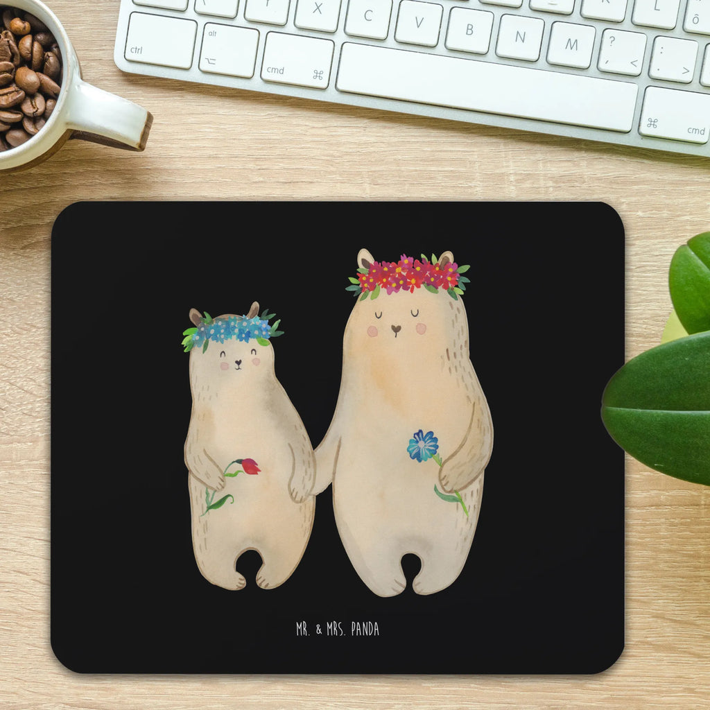 Mouse mat Bears with flower crown laptop mauspad, pc mauspad, laptop mousepad, Mausmatte, mausteppich, computer mousepad, computer mauspad, mousematte, mauspad pc, pc mousepad, Mousepad, mauspad laptop, computermatte, notebook mauspad, Mauspad, pc mausunterlage, Mausunterlage, Muttertag, Vatertag, Mama, Papa, Oma, Opa, Familie, Schwester, Bruder, Weltbeste Mama, Lieblingsmama, Tochter, Kind, Lieblingsmensch, Töchter, Vorbild, Bären, Kinder, Mutti, Mutter, Family, Mami, Beste Mutter, Bär, Geschenk Mama. Muttertag