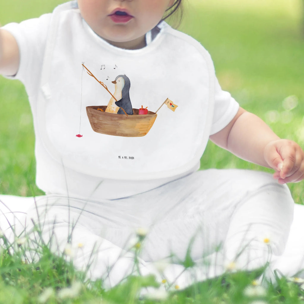 Bib Penguin fishing boat baby bib, baby shower, toddler, drool bib, baby party, spit cloth, Penguin, North Pole, Winter, Penguins, new start, gift idea heartache, fishing, penguins, divorce, new beginning, love of life, separation, life, motivation, enjoy, fishing boat, boat