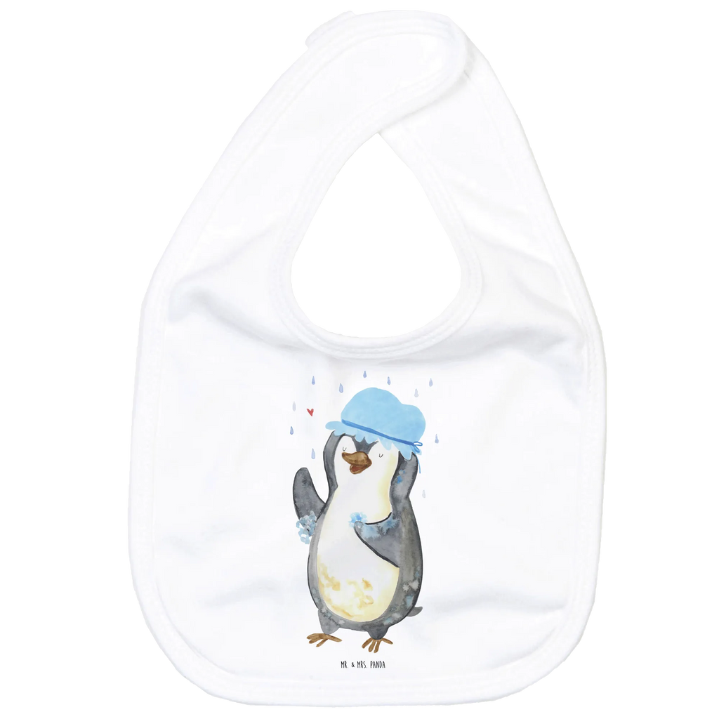 Bib Penguin have a shower toddler, baby shower, baby bib, baby party, drool bib, spit cloth, Penguin, North Pole, Winter, Penguins, new beginning, shower, being happy, motivation, new start, life motto, penguins