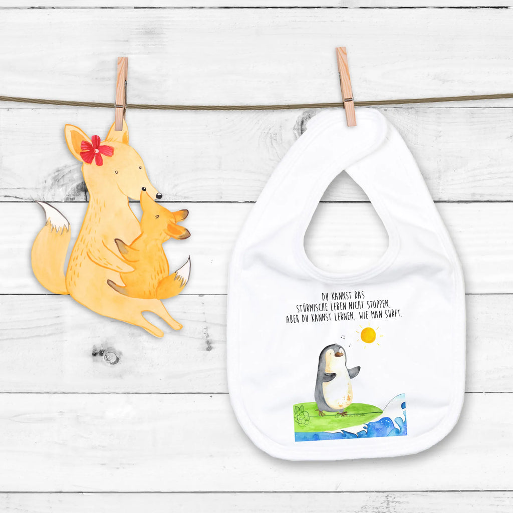 Bib Penguin surfer toddler, baby bib, drool bib, baby party, spit cloth, baby shower, Penguin, North Pole, Winter, Penguins, holidays, penguins, Hawaii, surfing, waves, Portugal, surfers, wave riding